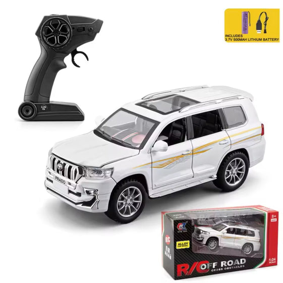1:24 RC Diecast alloy model with remote control all door Openable light song multiple model
