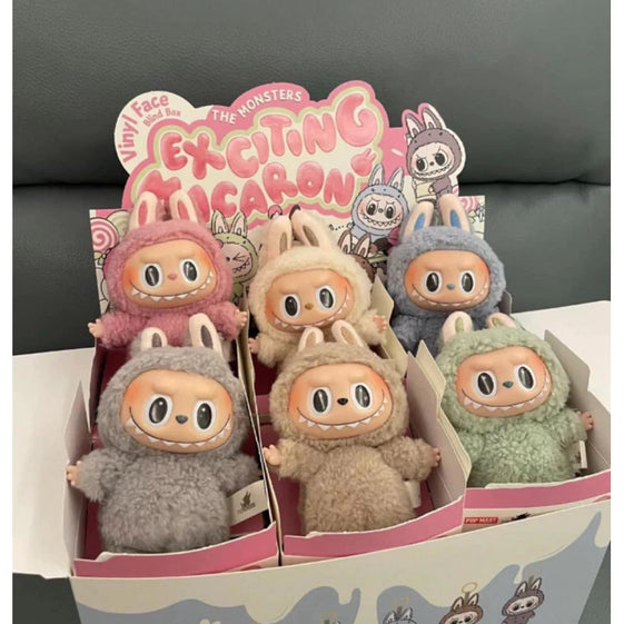 POP MART LABUBU Plush Doll Collectable Keychain with Box 1 Pcs - Limited Sock