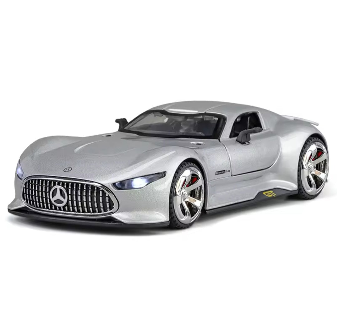 1:32 Mercedes Benz AMG Vision GT Supercar Alloy Metal Diecast Car Model Sound & Light Simulation Collectibles Gift 