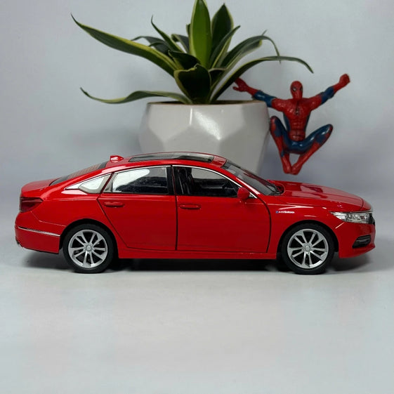 1:24 honda accord diecast alloy model car light and sound