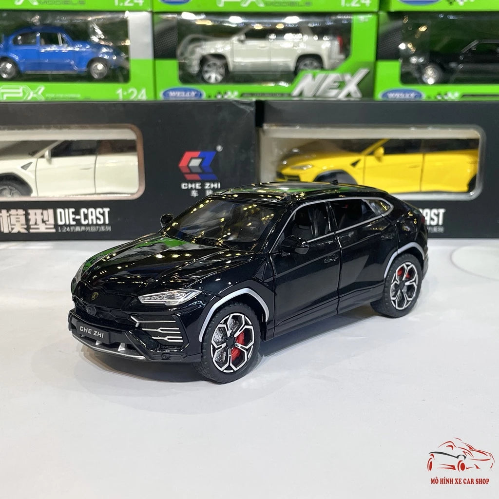 1:24 Lamborghini Urus diecast model alloy car lights sound