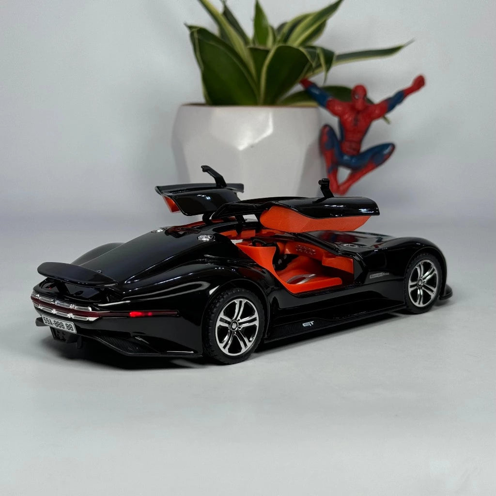 1:24 scale Mercedes AMG Vision GT Diecast alloy model car light and sound pull back car