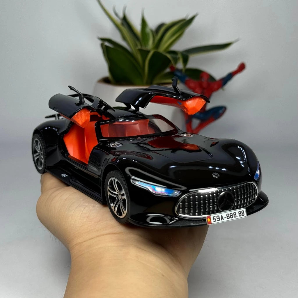 1:24 scale Mercedes AMG Vision GT Diecast alloy model car light and sound pull back car