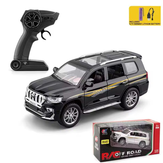 1:24 RC Diecast alloy model with remote control all door Openable light song multiple model