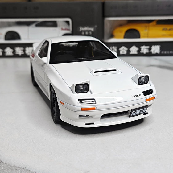 1:24 mazda RX7 diecast alloy model car light and sound