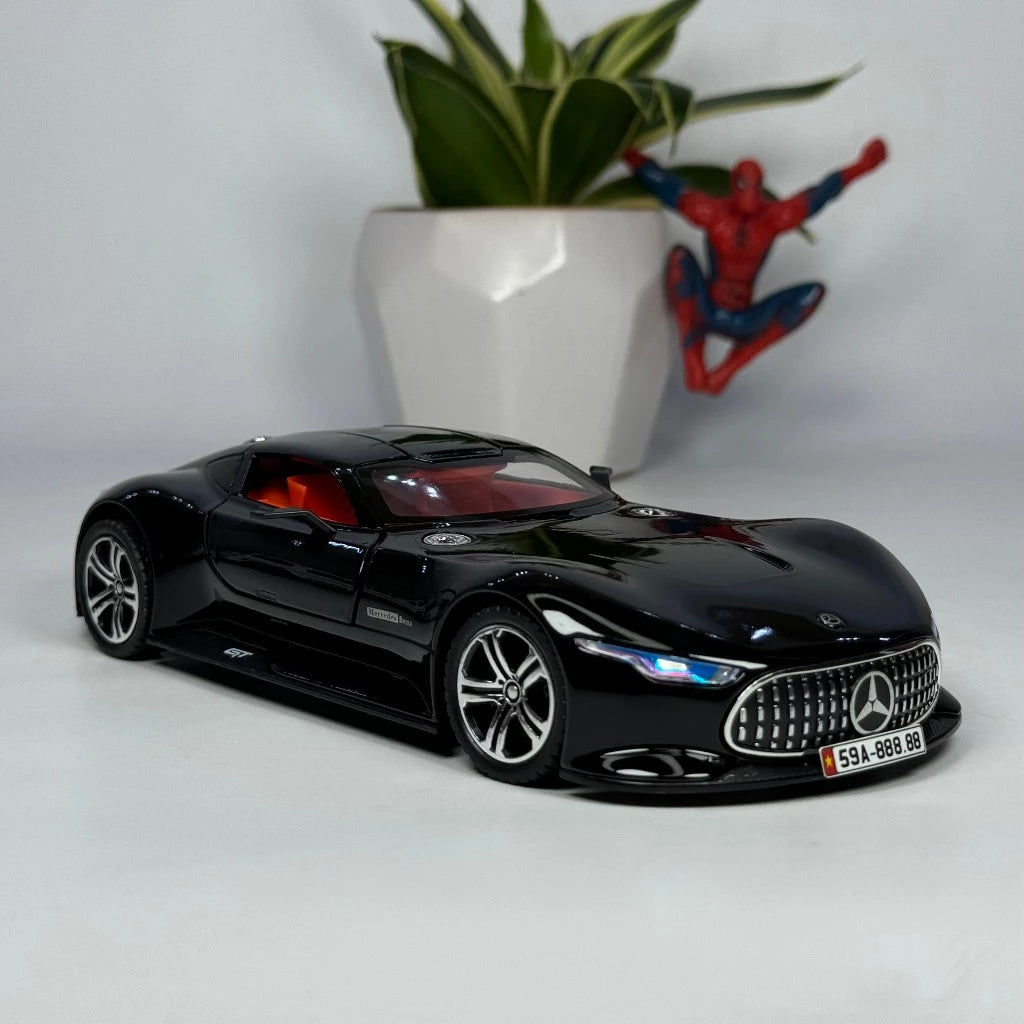 1:24 scale Mercedes AMG Vision GT Diecast alloy model car light and sound pull back car