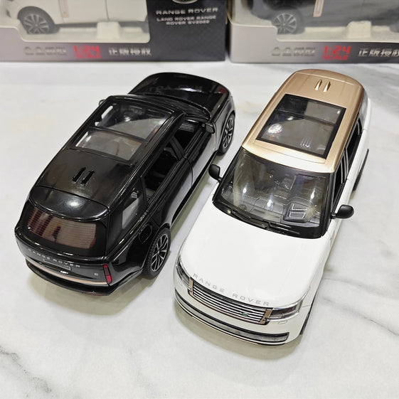 1:24 Land Rover SV2022 Model Car Toy Sound Light Miniature Models Shock Absorption Off Road Vehicles