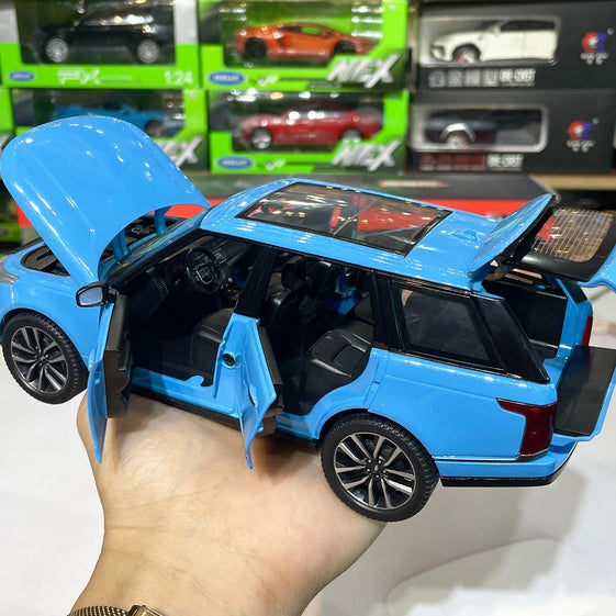 1:24 range rover diecast alloy model car light and sound