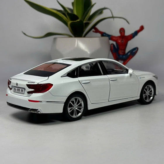 1:24 honda accord diecast alloy model car light and sound