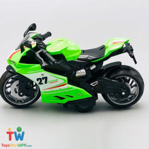 1:12 Diecast Pullback High Speed Bike Model