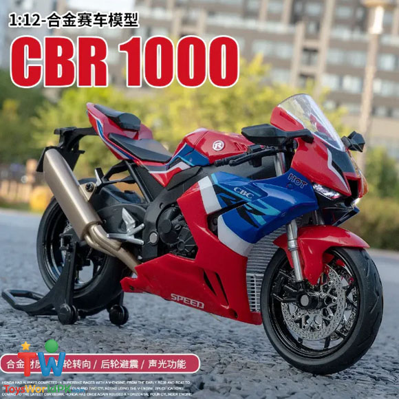 112 Honda CBR 1000RR-R Fireblade Diecast Model Bike