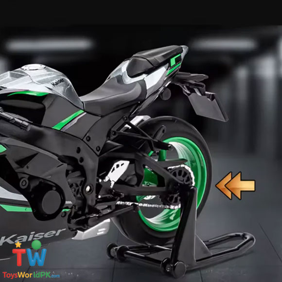 112 Kawasaki Ninja ZX-10R Diecast Model Bike