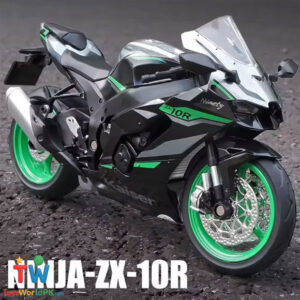 112 Kawasaki Ninja ZX-10R Diecast Model Bike
