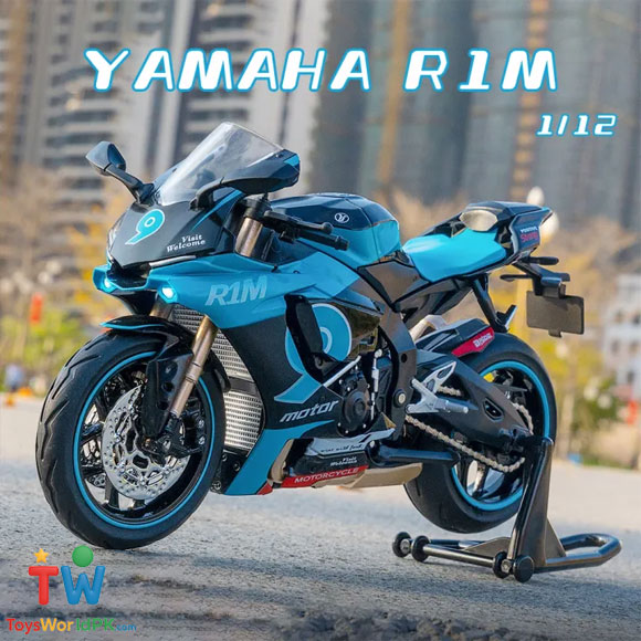 112 Yamaha R1M Diecast Bike Collector Model