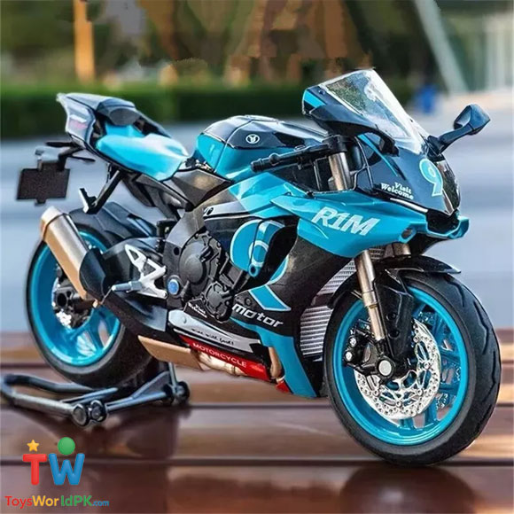 112 Yamaha R1M Diecast Bike Collector Model