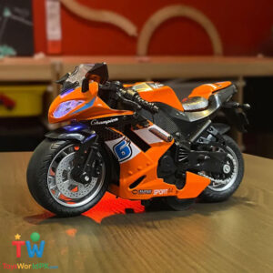 1:14 Diecast Bike Model With Parking Lot