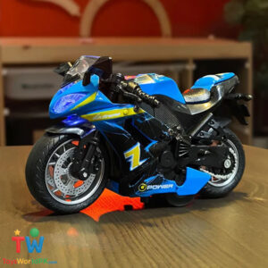 1:14 Diecast Bike Model With Parking Lot