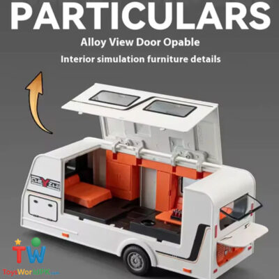 120 Cullinan SUV Diecast Alloy Trailer RV Car Model