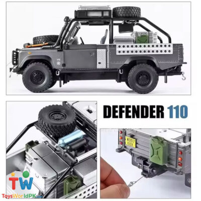 1:24 Defender 110 Range Rover Diecast Alloy Model Car