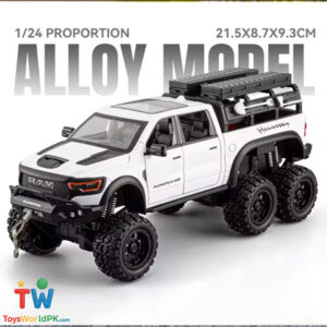 1:24 Dodge Mammoth RAM 1000 TRX 6×6 Diecast Alloy Pickup Truck