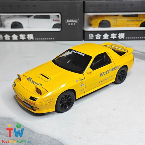 1:24 Mazda RX-7 Diecast Alloy Model Car