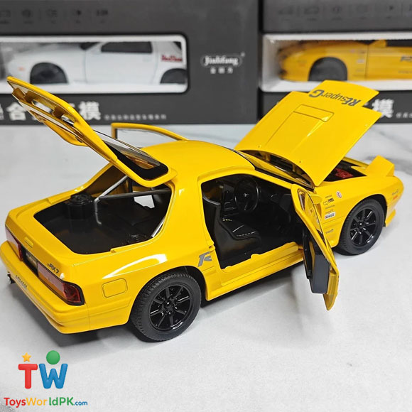 1:24 Mazda RX-7 Diecast Alloy Model Car