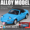 1:24 Mazda MX-5 Diecast Alloy Model Car