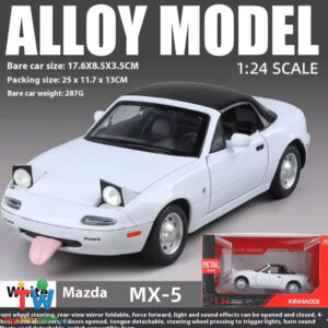 1:24 Mazda MX-5 Diecast Alloy Model Car