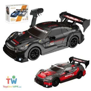 1:24 Racing Car Remote Controlled 20 km/h 4WD 2.4 GHz Remote Control Mini RC Car with LED Lights for Children