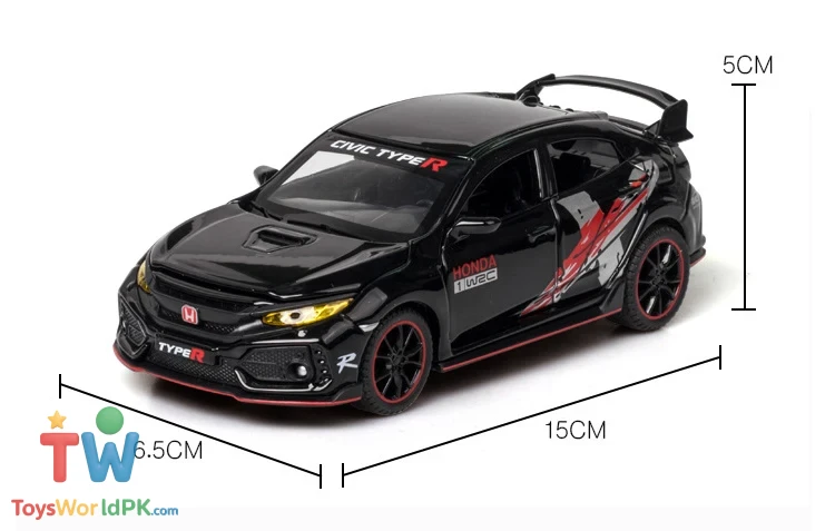 1:32 HONDA CIVIC TYPE R LIMITED EDITION Toy Car Metal Toy Diecasts & Toy Vehicles Car Model High Simulation Car Toys For Boy - Image 11