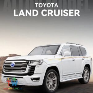 1: 18 Toyota Land Cruiser LC300 SUV Alloy Model Car Toy Diecast Metal Casting Sound and Light Car Toys For Children Vehicle