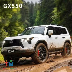 1:24 Lexus GX550 SUV Alloy Die Cast Toy Car Model Sound and Light