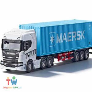 1:50 Scale Scania Container Truck Alloy Engineering Vehicle Simulation Large